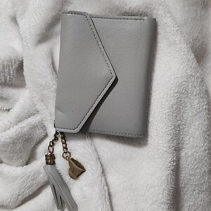 Grey Trifold Wallet
